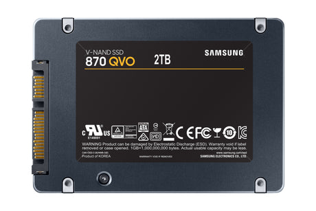 Disque SSD Samsung QVO 870 2 To 2,5" SATA III