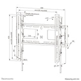 Neomounts WL35-750BL14 Heavy duty wall mount 42-75" - tilt - lockable - fast installation - TÜV