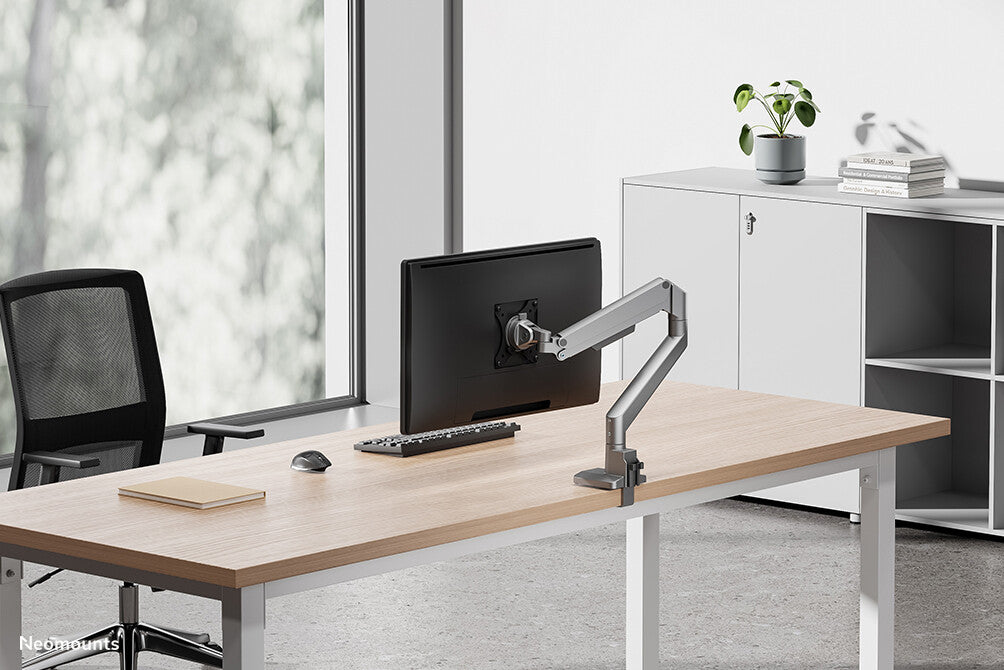 Neomounts DS70-250SL1 Monitor arm 17-35" - gas spring - Topfix - 180°-stop