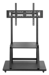 Manhattan Trolley Mount Stand for TV & Monitors, For screens 37" to 100", VESA compatability: all between 200x200 to 800x600mm - check the dimensions of the four mounting holes on back of screen to ensure it fits, Max 150kg, Height-adjustable to four leve