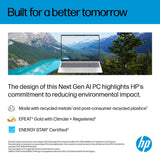 HP OmniBook 5 NGAI OmniBook 5 Next Gen AI 16-ag1007na Copilot+ PC AMD Ryzen™ AI 5 340 Laptop 40.6 cm (16") 2K 16 GB LPDDR5x-SDRAM 1 TB SSD Wi-Fi 6 (802.11ax) Windows 11 Home Silver