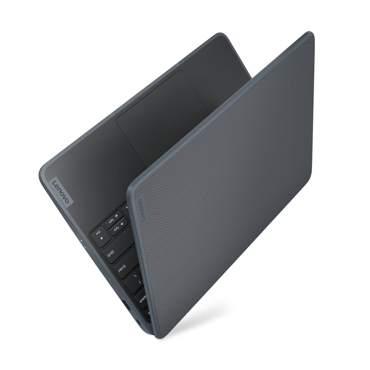 Lenovo 100w Gen 4 Intel® N N100 Laptop 29.5 cm (11.6") HD 4 GB LPDDR5-SDRAM 128 GB SSD Wi-Fi 6 (802.11ax) Windows 11 Pro UK English Grey