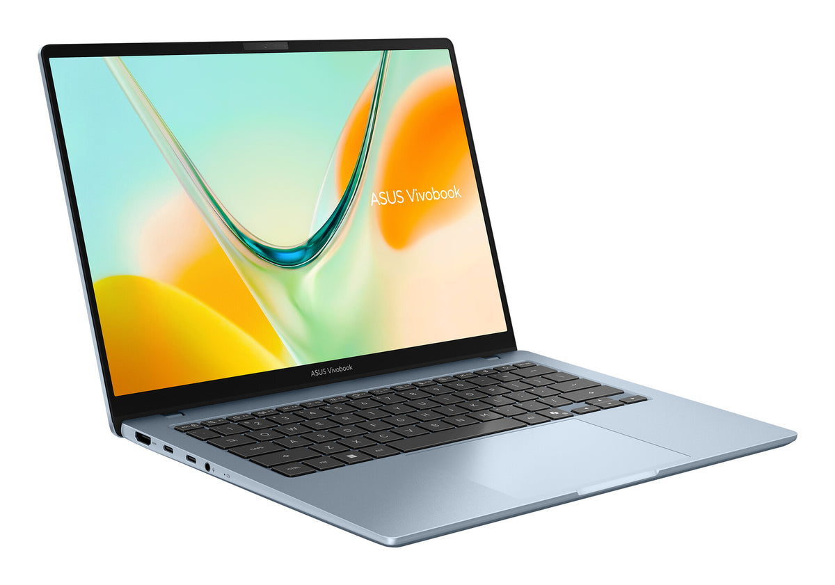 ASUS Vivobook S14 S5408QA-TM197W Copilot+ PC Snapdragon X1-26-101 Laptop 35.6 cm (14") WUXGA 16 GB LPDDR5x-SDRAM 512 GB SSD Wi-Fi 6E (802.11ax) Windows 11 Home Blue