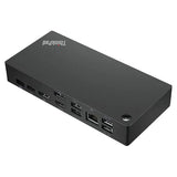 Lenovo 40AY0135UK laptop dock/port replicator Wired USB 3.2 Gen 1 (3.1 Gen 1) Type-C Black