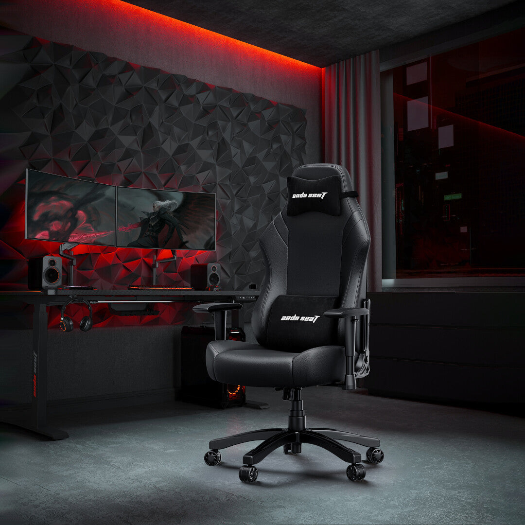 Anda Seat Luna Gaming armchair Padded seat Black