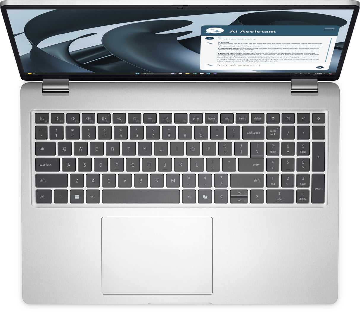 DELL Pro 16 Plus PB16255 Copilot+ PC AMD Ryzen AI 5 PRO PRO 340 Laptop 40.6 cm (16") Full HD+ 16 GB LPDDR5x-SDRAM 512 GB SSD Wi-Fi 7 (802.11be) Windows 11 Pro Platinum, Silver UK English