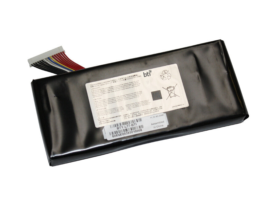 BTI Replacement 9 cell battery for MSI GT72 GT72 2PE-022CN GT72 2QD-005XCN GT72 2QD-1019XCN GT72 2QD-292XCN GT72 2QE-1679CN GT72 2QE-1813CN GT72 2QE-209CN