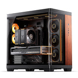 Jonsbo TK-4 Wood Tower Black, Wood