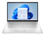 HP 17-cp2005na AMD Ryzen™ 3 7320U Laptop 43.9 cm (17.3") Full HD 8 GB LPDDR5-SDRAM 512 GB SSD Wi-Fi 5 (802.11ac) Windows 11 Home Silver