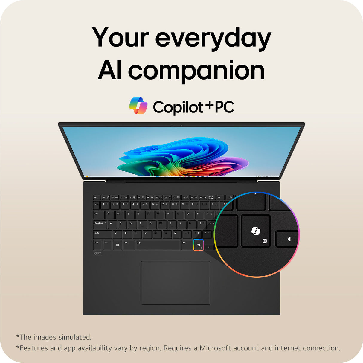 LG Gram 15Z80T-G 15.6" Hybrid AI Copilot+PC Laptop - AMD Ryzen 7 AI 350, 1TB SSD, 16 GB RAM - Black - [2025]