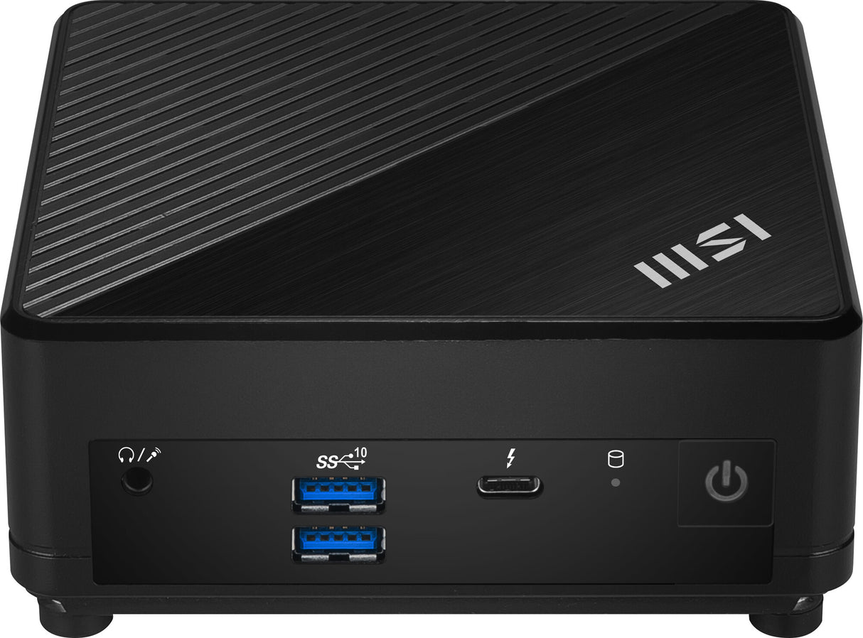 MSI Cubi 5 12M Intel Core i7 1255U Barebone, NUC, SFF, Mini Computer, HTPC, (NO RAM, NO Storage, NO OS), IRIS XE Graphics/ThunderBolt 4/Type C/HDMI/DisplayPort/Dual LAN/WiFi 6E/BT 5.3/VESA