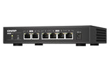 QNAP QSW-2104-2T network switch Unmanaged 2.5G Ethernet (100/1000/2500) Black