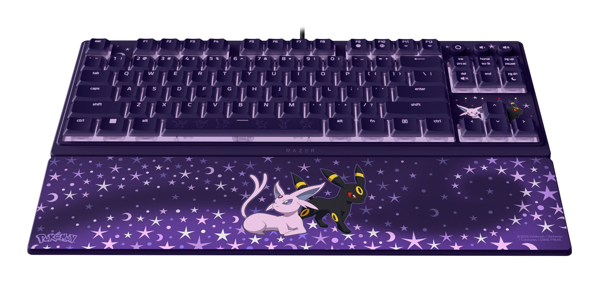 Razer Ornata V3 Tenkeyless – Espeon & Umbreon Edition keyboard Gaming USB Purple