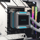 Valkyrie Syn 240 ARGB Processor All-in-one liquid cooler 24 cm White