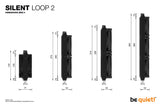 be quiet! Silent Loop 2 360mm All In One CPU Water Cooling, 3 X 120mm PWM Fan, For Intel Socket: 1200 / 2066 / 115X / 2011(-3) square ILM; For AMD Socket: AMD: AM4 / AM3(+)