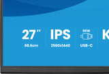 iiyama ProLite XB2797QSNP-B1 computer monitor 68.6 cm (27") 2560 x 1440 pixels Quad HD LCD Black
