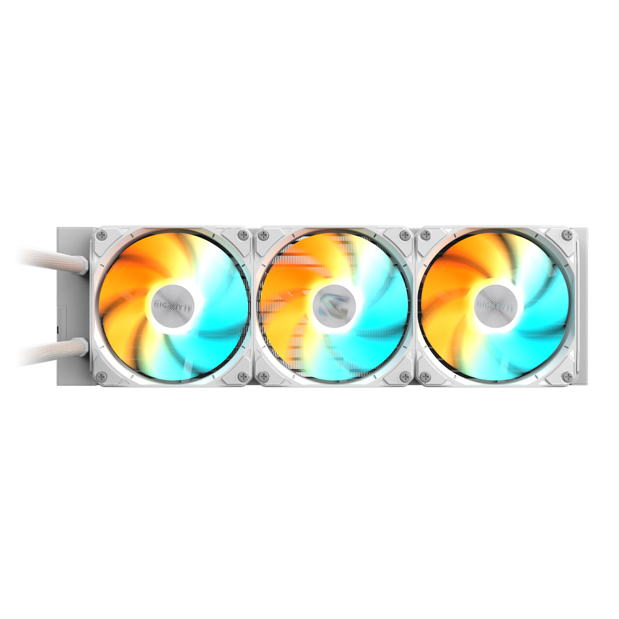 GIGABYTE GAMING 360 ICE Liquid CPU Cooler- 3x120mm ARGB Fans, slide-in interlocking mechanism, DAISY-CHAIN, Intel LGA 1851 and AMD AM5 Compatible
