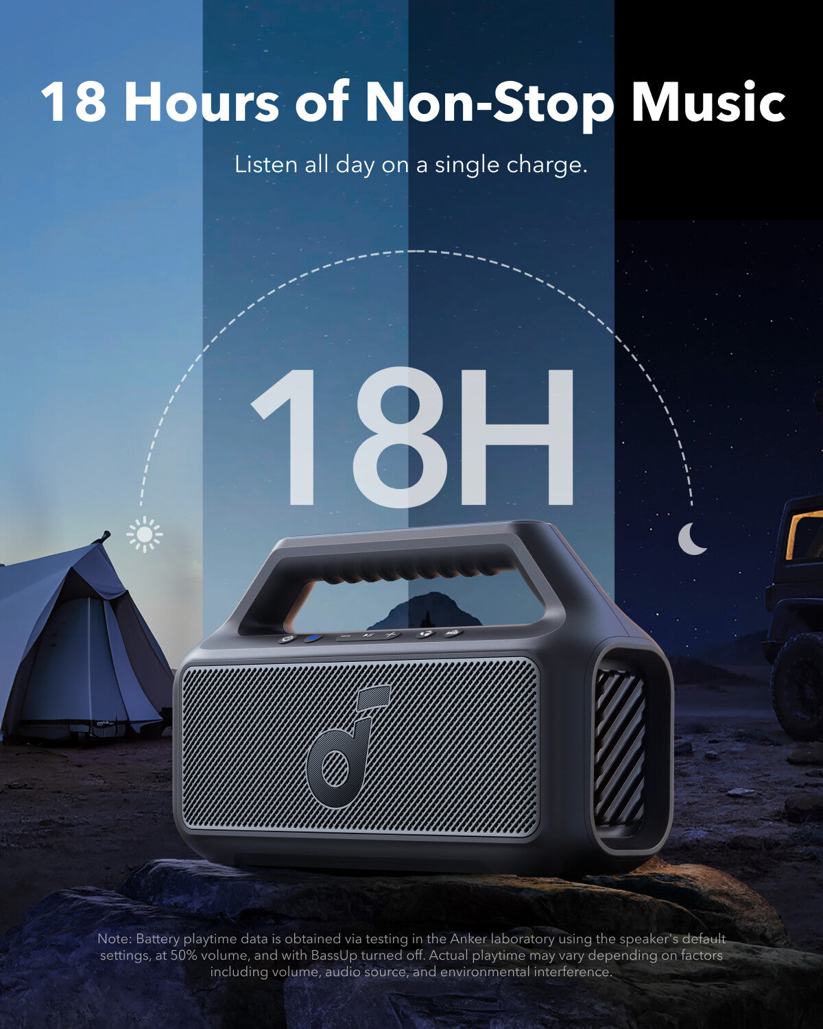 Soundcore Boom 2 SE Stereo portable speaker Black 30 W