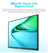 HKC B2422F computer monitor 60.5 cm (23.8") 2560 x 1440 pixels 2K Ultra HD Black