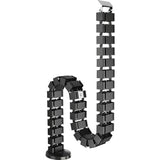 Fellowes 100136871 cable organizer Desk Cable sleeve Black 1 pc(s)