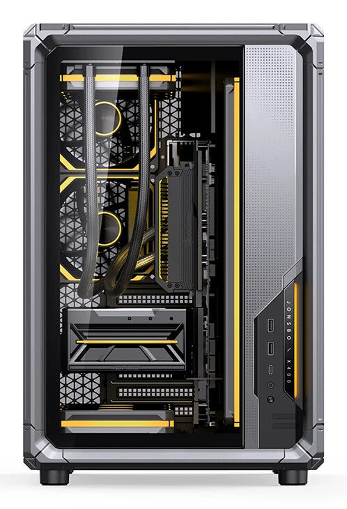 Jonsbo X400 Gray Tower Black