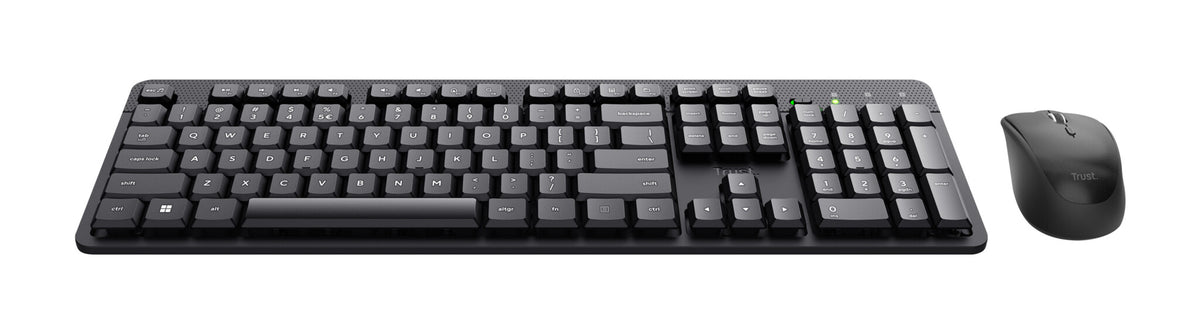 Trust Ody II keyboard Mouse included Office RF Wireless QWERTY UK English Black