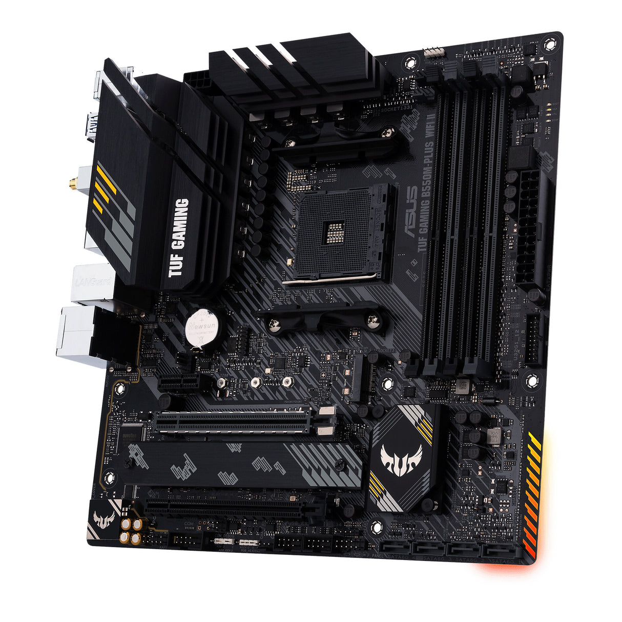 ASUS TUF GAMING B550M-PLUS WIFI II AMD B550 Socket AM4 micro ATX