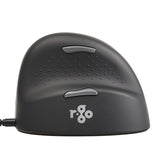 R-Go Tools Ergonomic mouse R-Go HE Break with break software, large (hand size ≥ 185 mm), right-handed, Wired, black