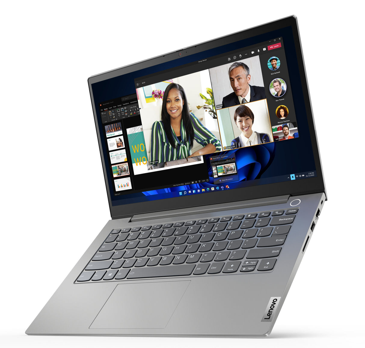 Lenovo ThinkBook 14 G4 ABA AMD Ryzen™ 5 5625U Laptop 35.6 cm (14") Full HD 8 GB DDR4-SDRAM 256 GB SSD Wi-Fi 6 (802.11ax) Windows 11 Pro UK English Grey