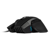 Souris de jeu légère Corsair Ironclaw RGB FPS/MOBA, forme profilée, commutateurs Omron, 18 000 DPI, 7 boutons programmables