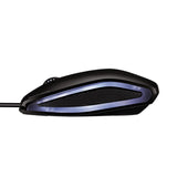 CHERRY GENTIX CORDED ILLUMINATED MOUSE Black USB - Mice