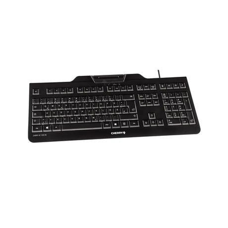 CHERRY KC 1000 SC Corded Smartcard Keyboard Black USB