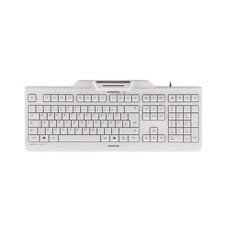 CHERRY KC 1000 SC Corded Smartcard Keyboard Light Grey USB
