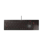 CHERRY KC 6000 SLIM Corded Keyboard Black USB (QWERTY - UK)