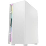 CIT Galaxy White Mid-Tower PC Gaming Case with 1 x LED
