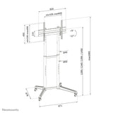 Neomounts FL50-540BL1 TV trolley 37-70"