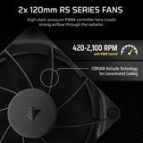 Corsair Nautilus 240 RS Motherboard All-in-one liquid cooler Black