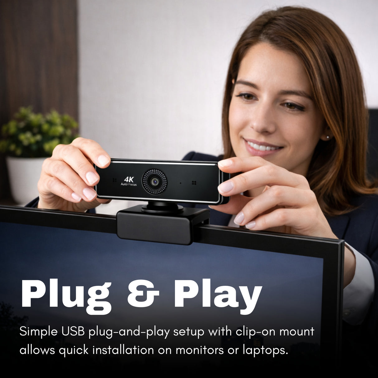 Origin Storage USB Webcam 4K Full HD