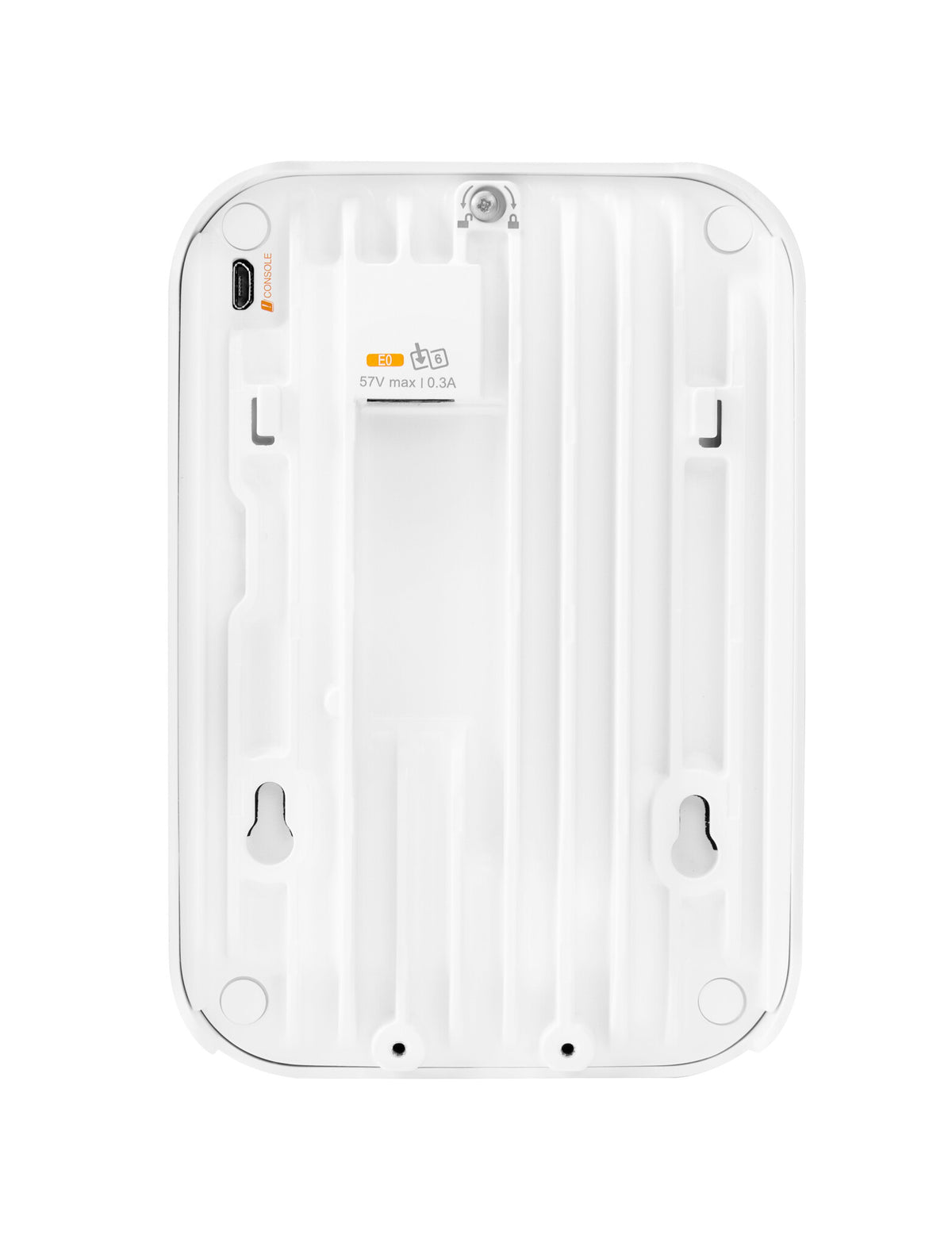 HPE Aruba Networking AP-605H (RW) 2-Radio 3-Band 2x2 Wi-Fi 6E 1+4 ETH PSE USB Hospitality AP