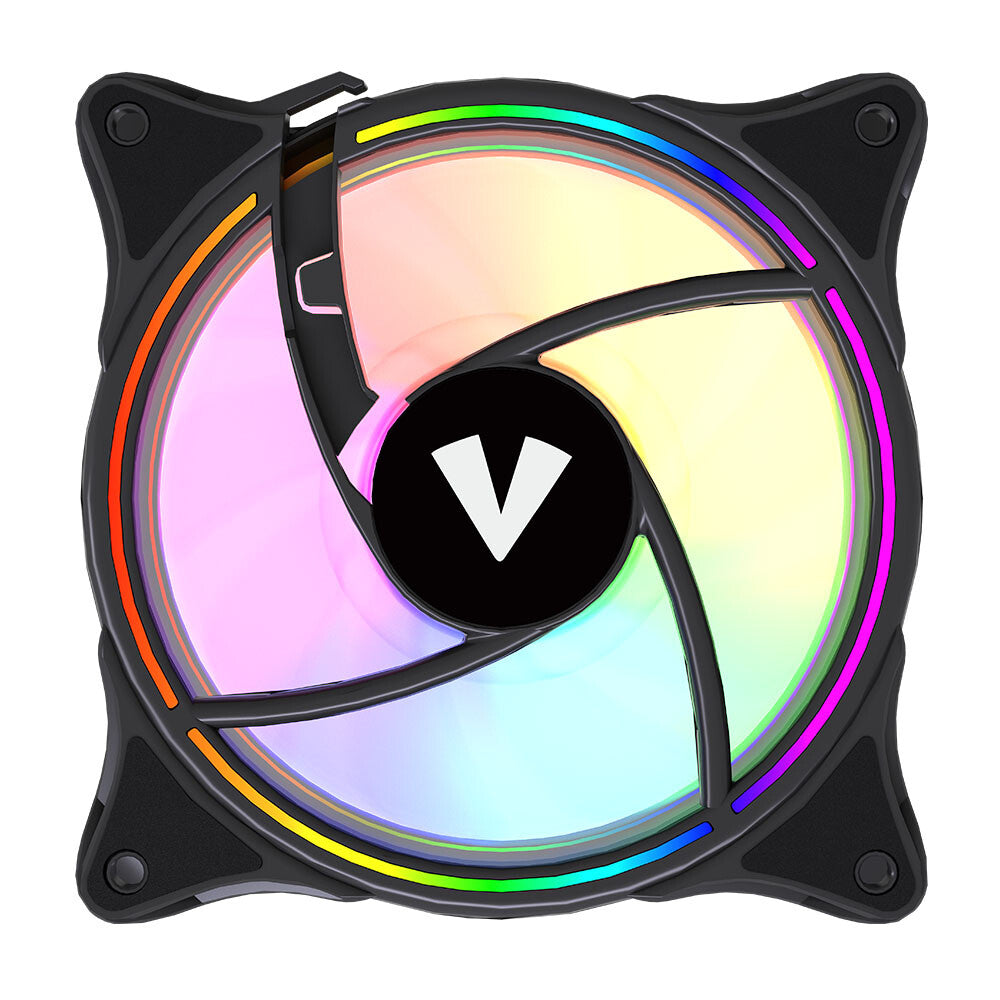 VIDA Infinity 120mm Reverse Blade Processor Fan 12 cm Black 1 pc(s)