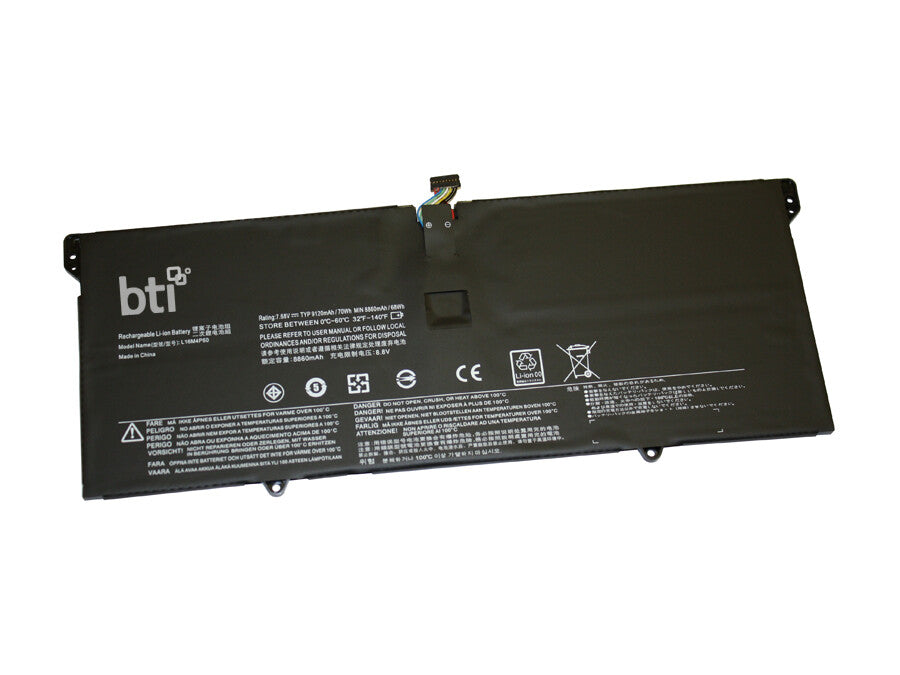 BTI 5B10N17665 compatible 70Wh 4-cell battery for Lenovo Yoga 920 13