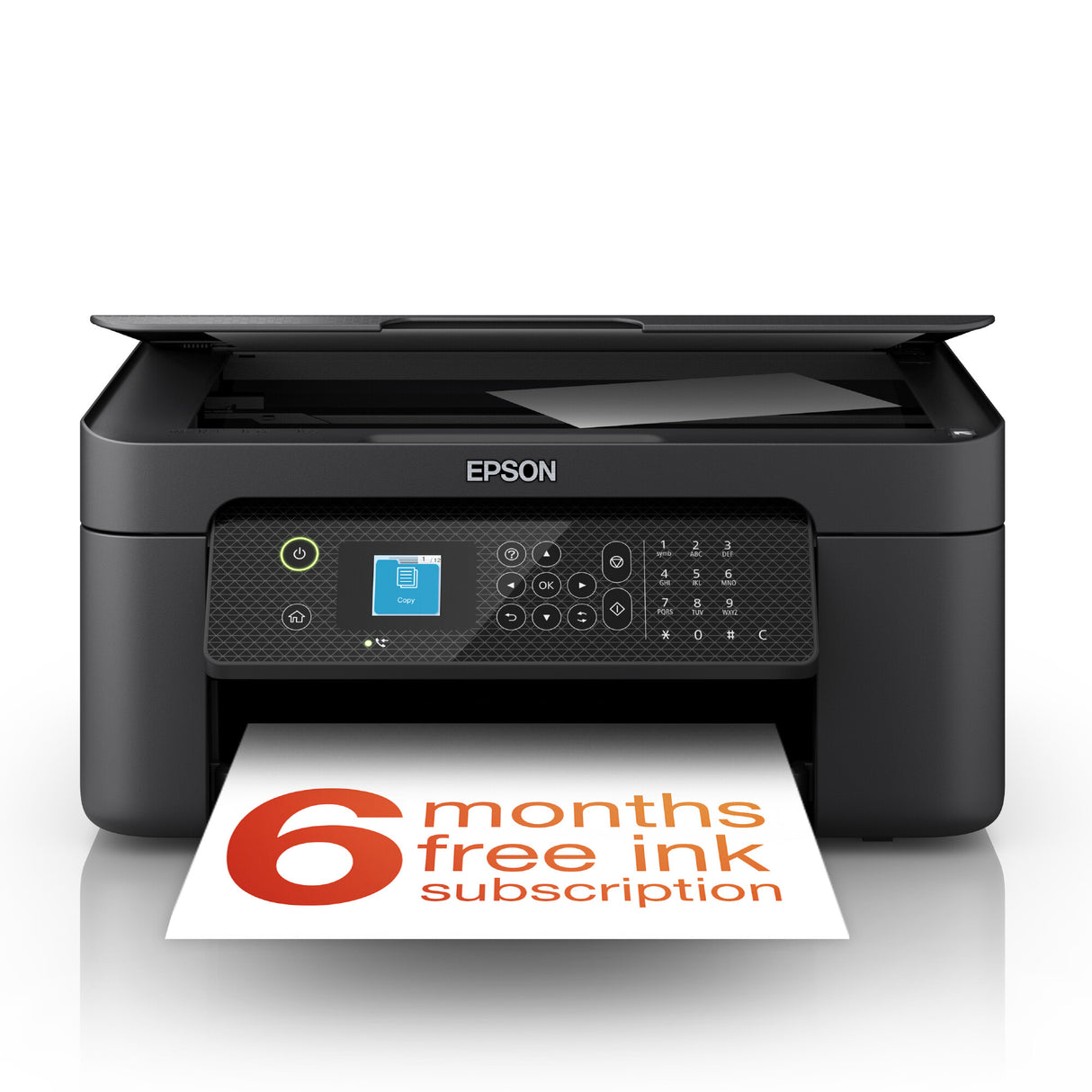 Epson WorkForce WF-2910DWF C11CK64401 Imprimante jet d'encre, multifonction, A4, WiFi/USB, fax, recto verso, écran tactile LCD