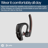 POLY Voyager 5200 USB-A Bluetooth Headset +BT700 dongle