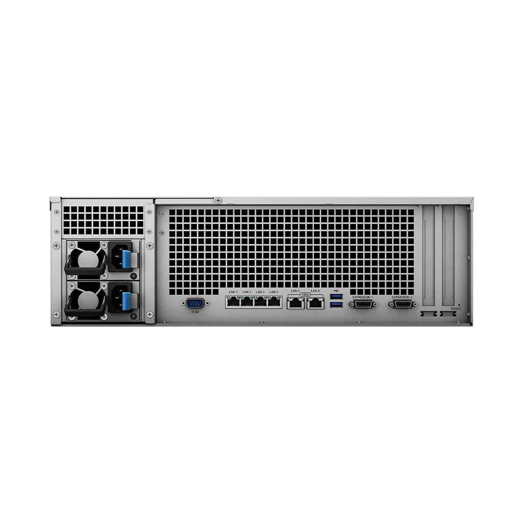 Synology RackStation RS4021xs+ NAS Rack (3U) Intel® Xeon® D D-1541 16 GB DDR4 192 TB HDD DiskStation Manager Black