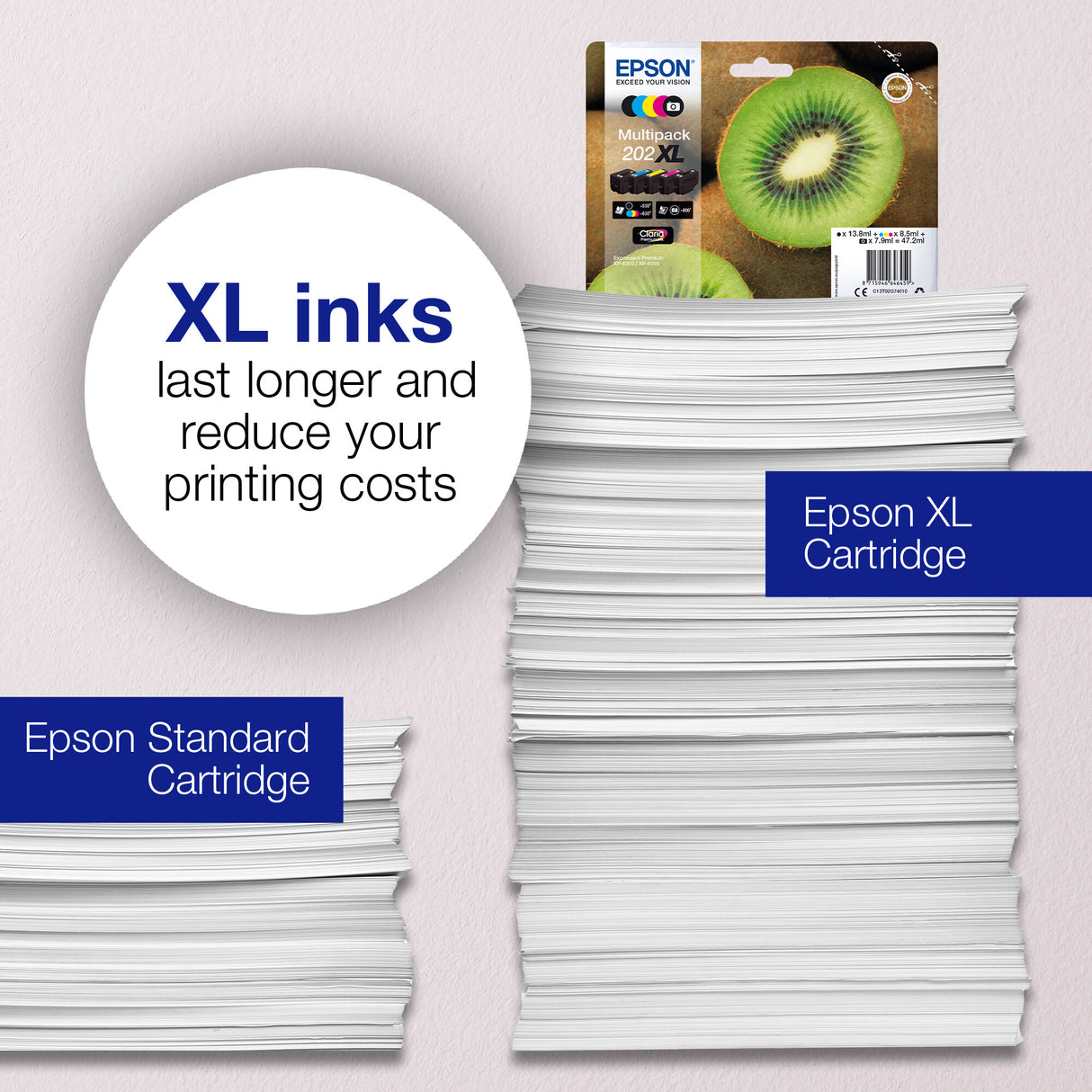 Epson Kiwi Singlepack Magenta 202 Claria Premium Ink