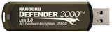 iStorage Kanguru Defender 3000™ SuperSpeed USB 3.0 128 GB| Secure Flash Drive | FIPS 140-3 Level 3 pending, FIPS 140-2 Level 3 Certified | AES-XTS 256-bit Hardware Encryption | TAA Compliant|
