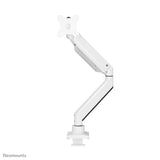 Neomounts NM-D775WHITEPLUS Monitor arm 10-49" - gas spring - Topfix - 180°-stop