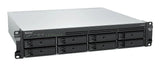 Synology RackStation RS1226RP+ NAS/storage server Rack (2U) AMD Ryzen V1500B 4 GB DDR4 0 TB Synology DSM Black