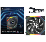 Lian Li UNI FAN SL Wireless LCD 120 Computer case 12 cm Black 1 pc(s)