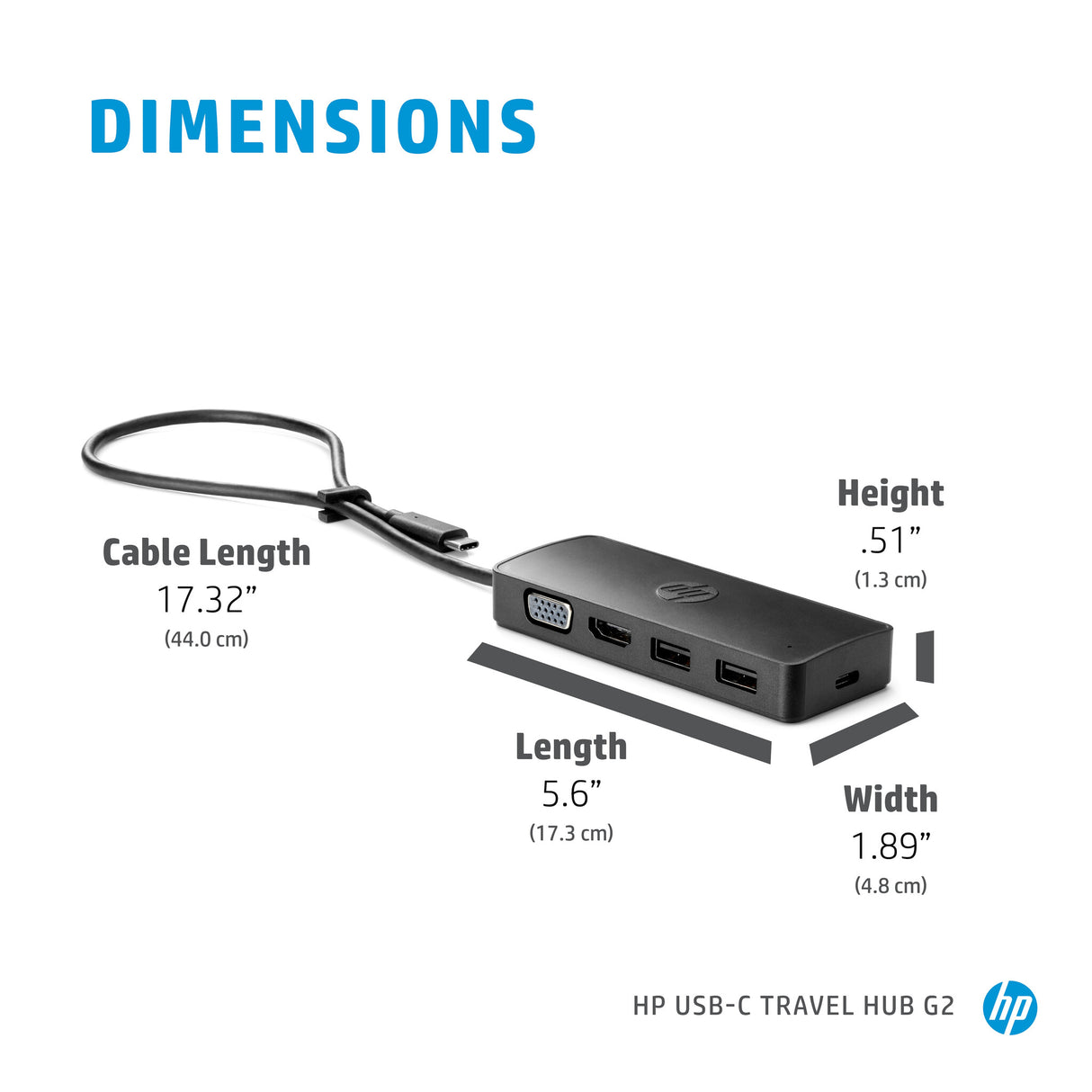 HP USB-C Travel Hub G2